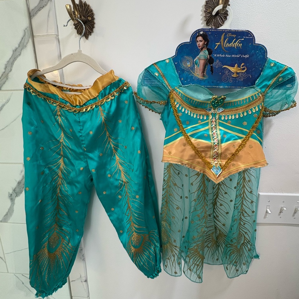 Kids Jasmine costume size 4-6x